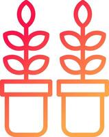 Plant Creative Icon Design vector