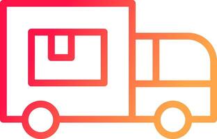 Truckload Creative Icon Design vector