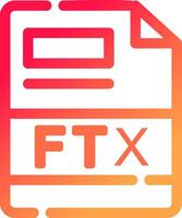 FTX Creative Icon Design vector