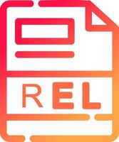 REL Creative Icon Design vector