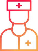 Nurse Creative Icon Design vector