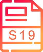 S19 Creative Icon Design vector