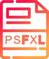 PSFXL Creative Icon Design vector