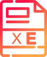 XE Creative Icon Design vector