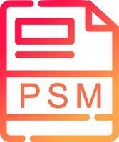 PSM Creative Icon Design vector