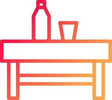 Table Creative Icon Design vector