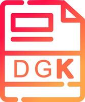 DGK Creative Icon Design vector