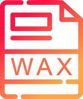 WAX Creative Icon Design vector