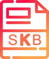 skb creativo icono diseño vector