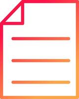 glyph  colour Gradient Circle vector