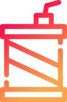 glyph  colour Gradient Circle vector