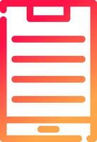 glyph  colour Gradient Circle vector