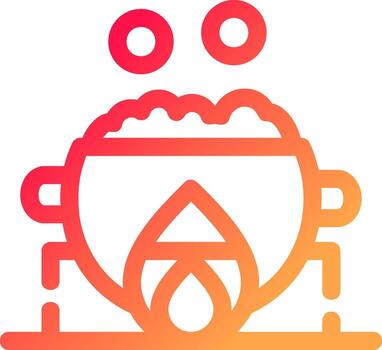 glyph  colour Gradient Circle vector