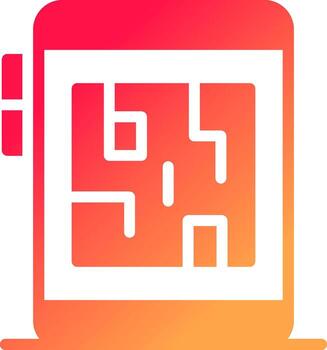 QR Code Creative Icon Design vector