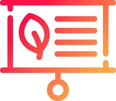 glyph  colour Gradient Circle vector