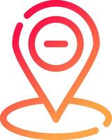 Pin Creative Icon Design vector