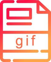 glyph  colour Gradient Circle vector