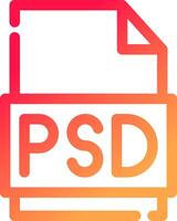 diseño de icono creativo de archivo psd vector