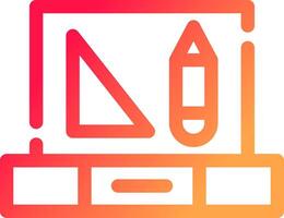 glyph  colour Gradient Circle vector