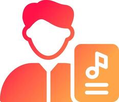 glyph  colour Gradient Circle vector