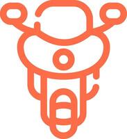 Motorbike Creative Icon Design vector