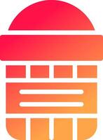 glyph  colour Gradient Circle vector