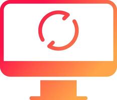 glyph  colour Gradient Circle vector