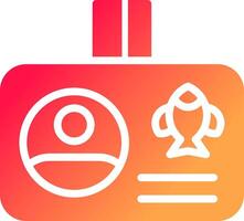 glyph  colour Gradient Circle vector