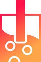 glyph  colour Gradient Circle vector