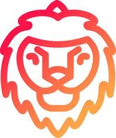 Lion Creative Icon Design vector