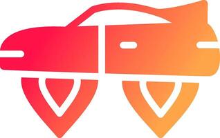glyph  colour Gradient Circle vector