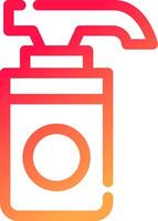 glyph  colour Gradient Circle vector