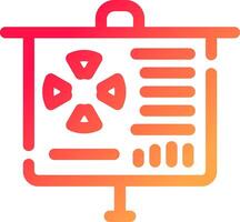 glyph  colour Gradient Circle vector