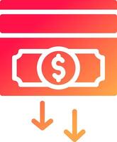 glyph  colour Gradient Circle vector