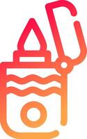 Lighter Creative Icon Design vector