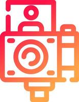 glyph  colour Gradient Circle vector