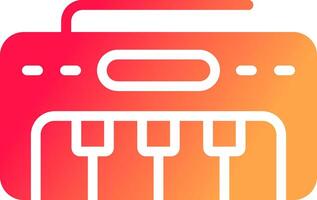 glyph  colour Gradient Circle vector