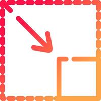 glyph  colour Gradient Circle vector