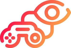 glyph  colour Gradient Circle vector