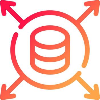 Data Driven Creative Icon Design vector