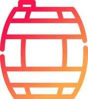 glyph  colour Gradient Circle vector
