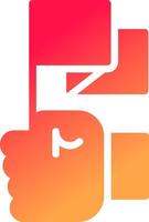 glyph  colour Gradient Circle vector