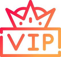 VIP Creative Icon Design vector