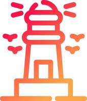 Lighthouse Creative Icon Design vector