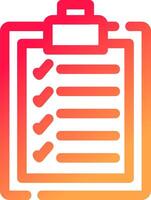 Clipboard Creative Icon Design vector