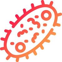 Bacteria Creative Icon Design vector