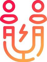 Customer Retention Creative Icon Design vector