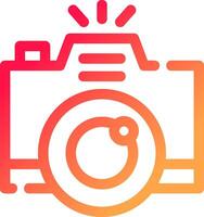 Camera Creative Icon Design vector