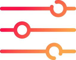 Adjust Creative Icon Design vector