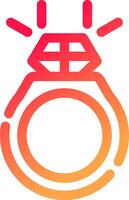 Ring Creative Icon Design vector